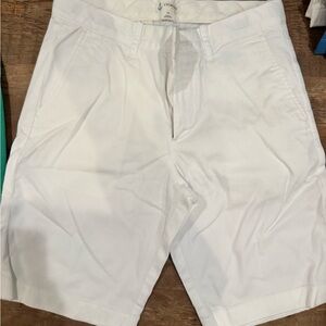 Crewcuts White Men's Flat Front Shorts